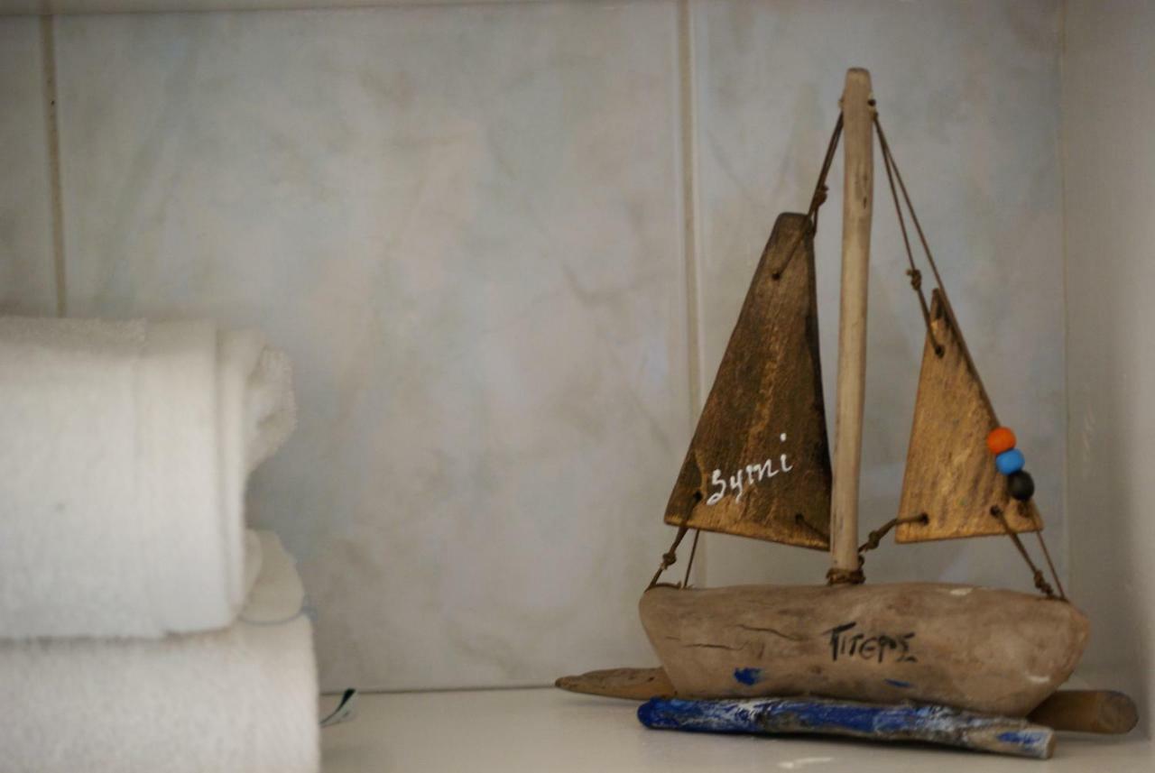 The Bougainvillea House Symi Bagian luar foto