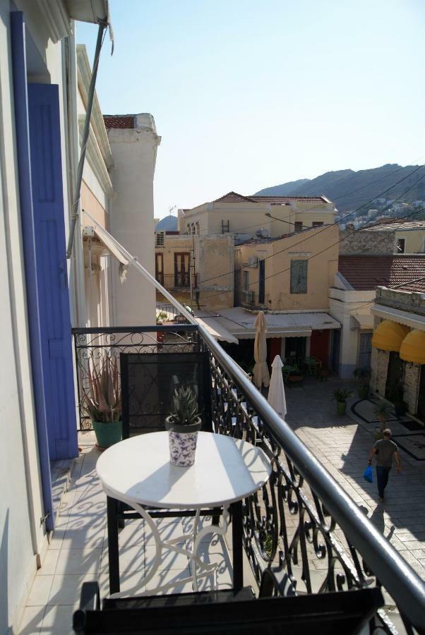 The Bougainvillea House Symi Bagian luar foto